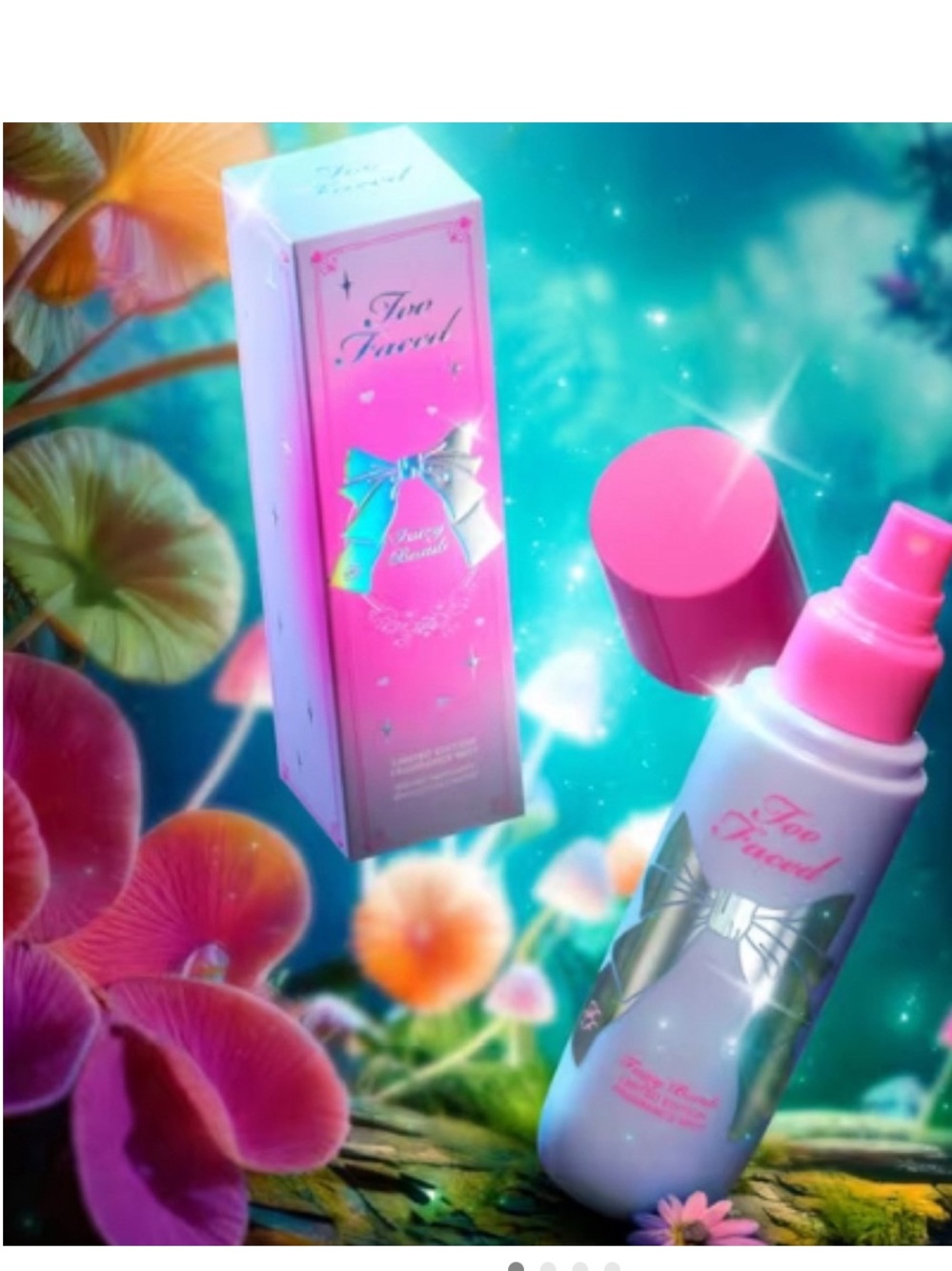 Too Faced Fairy Bomb Scented Body Spray with Bow Accent